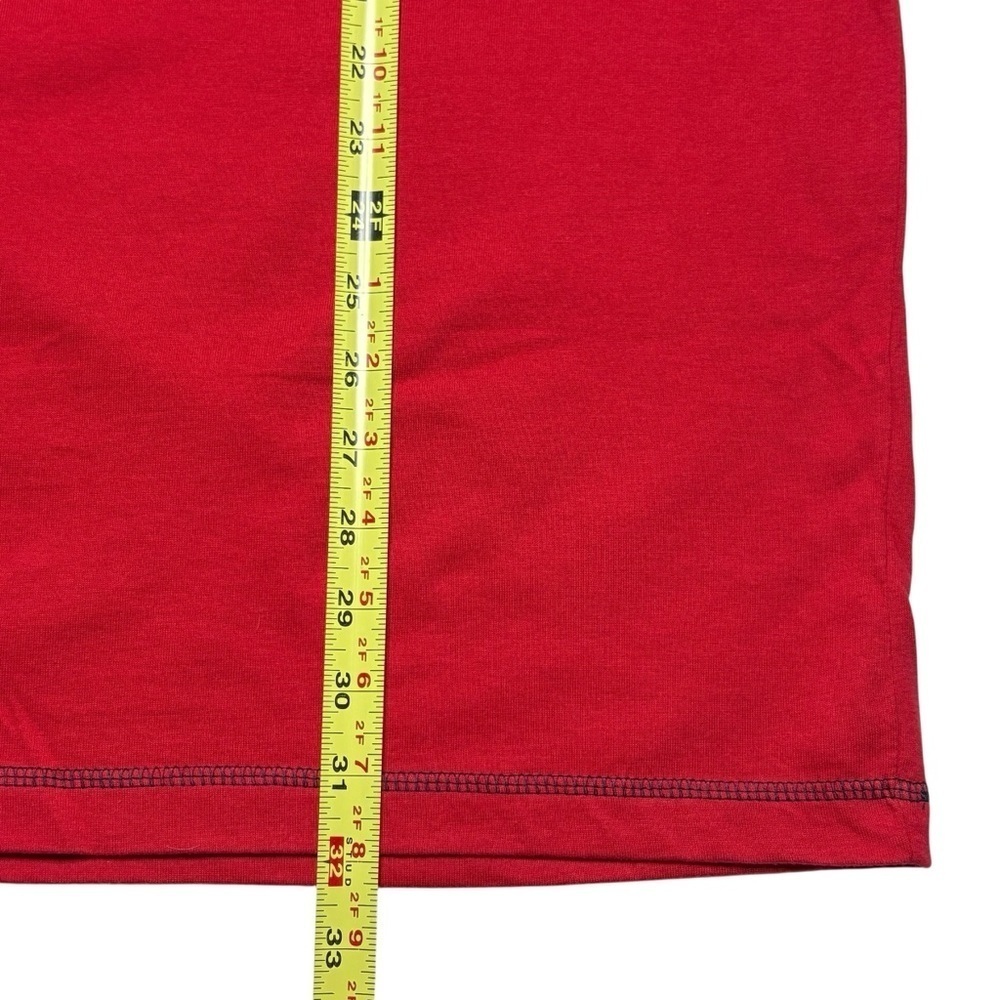 Vintage Tommy Hilfiger Men's Sleeveless Tank Top Size 2XL Muscle Logo Red - Picture 7 of 10
